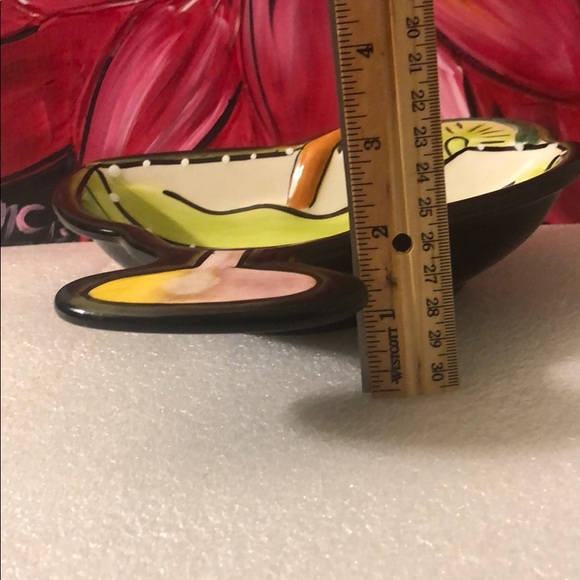 Vintage Clay Art lemon soda dish / bowl- ceramic - Picture 11 of 16